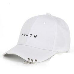 Youth Dad Cap White