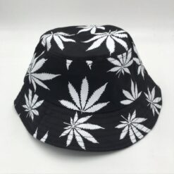 Weed Bucket Hat black