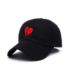 Heartbreak Dad Hat Black