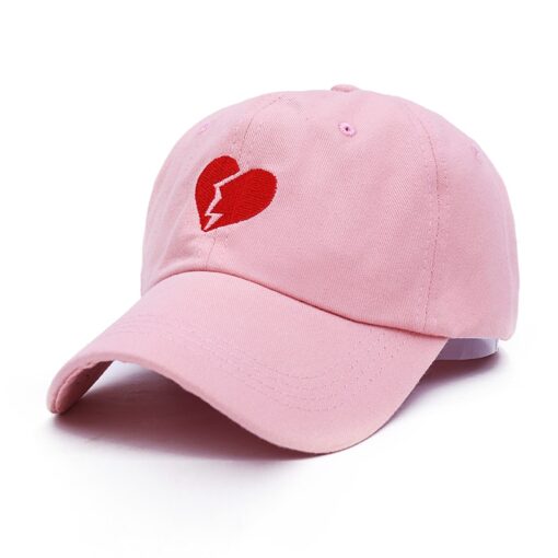 Heartbreak Dad Hat Pink