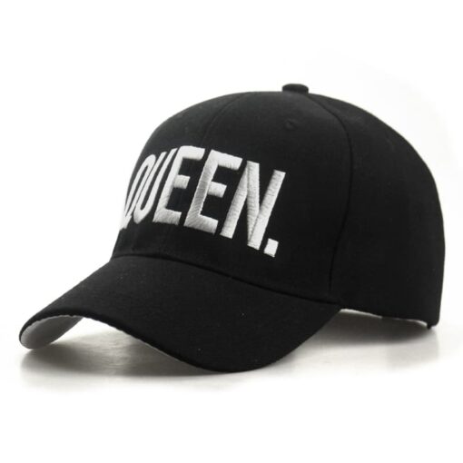 Queen Dad Cap Black