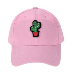 Cactus Dad Hat Pink