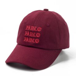 Pablo dad cap wine red