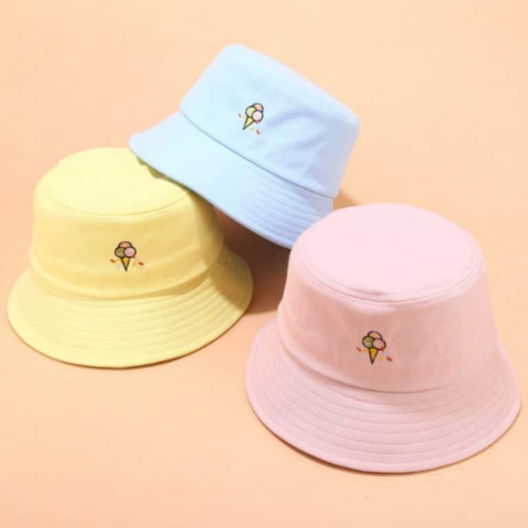 Ice Cream Bucket Hat For Men and Women Inspiring Hats Cool Hats For