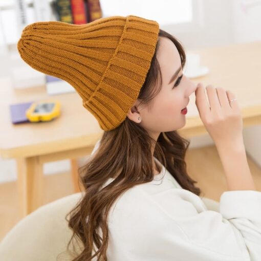 Winter Beanie Hat Light Brown