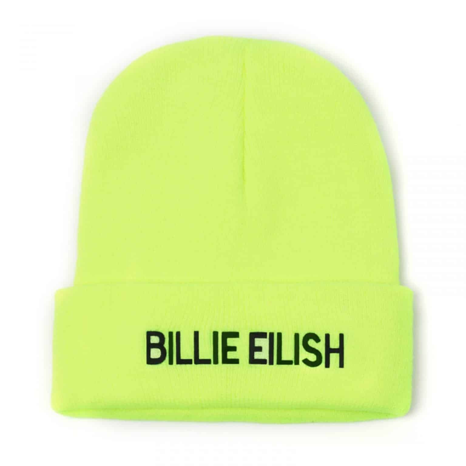 Billie Eilish Beanie Light Green
