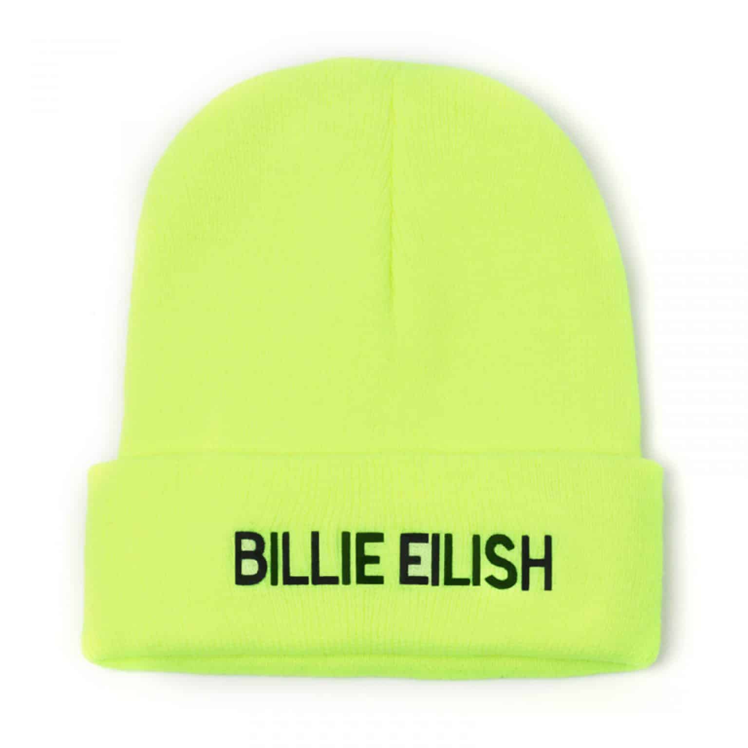 Billie Eilish Beanie Light Green