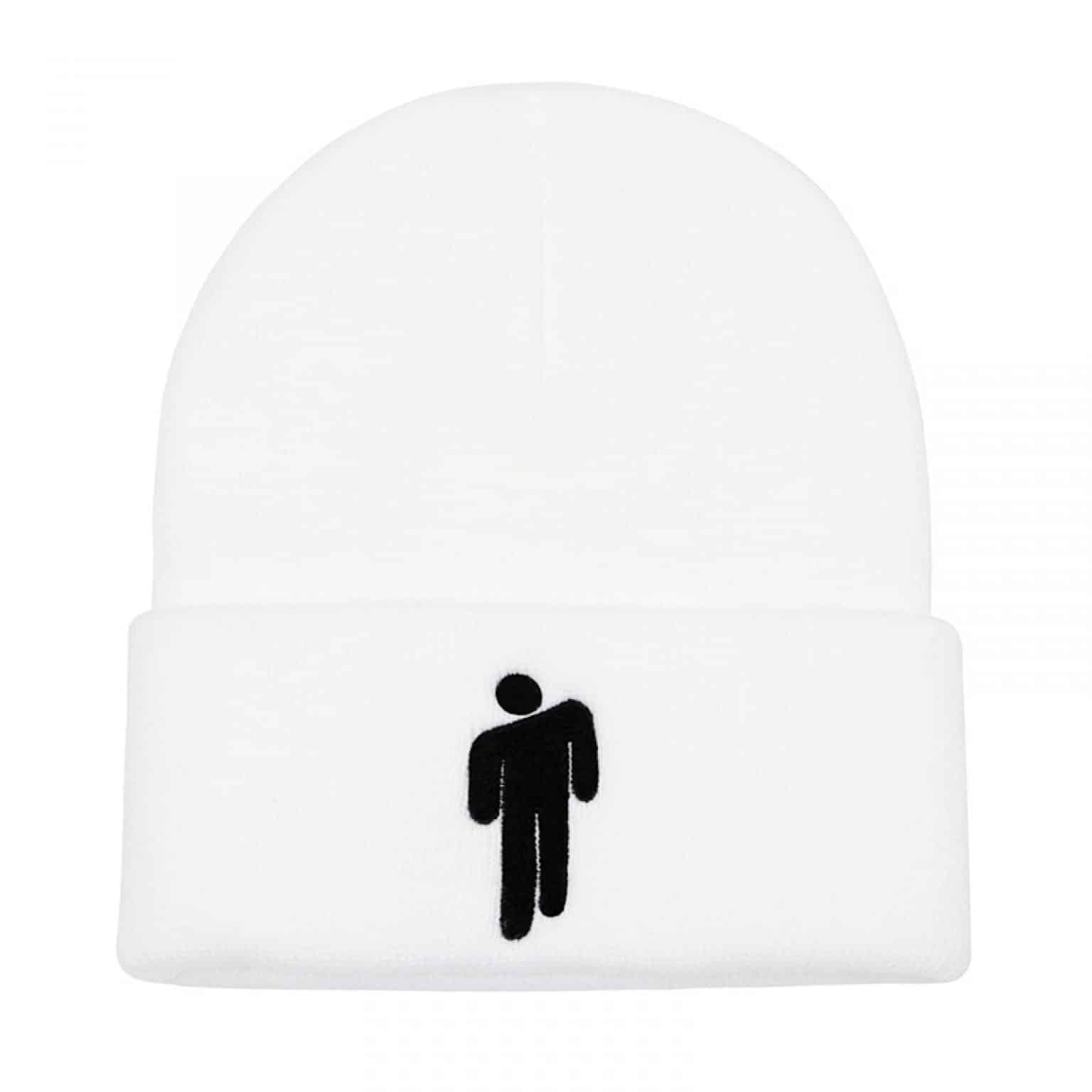 Billie Eilish Beanie White
