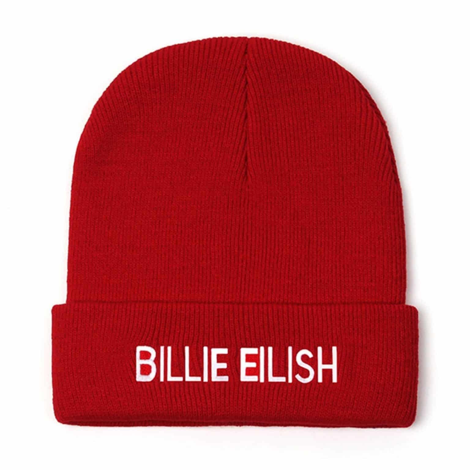 Billie Eilish Beanie Red