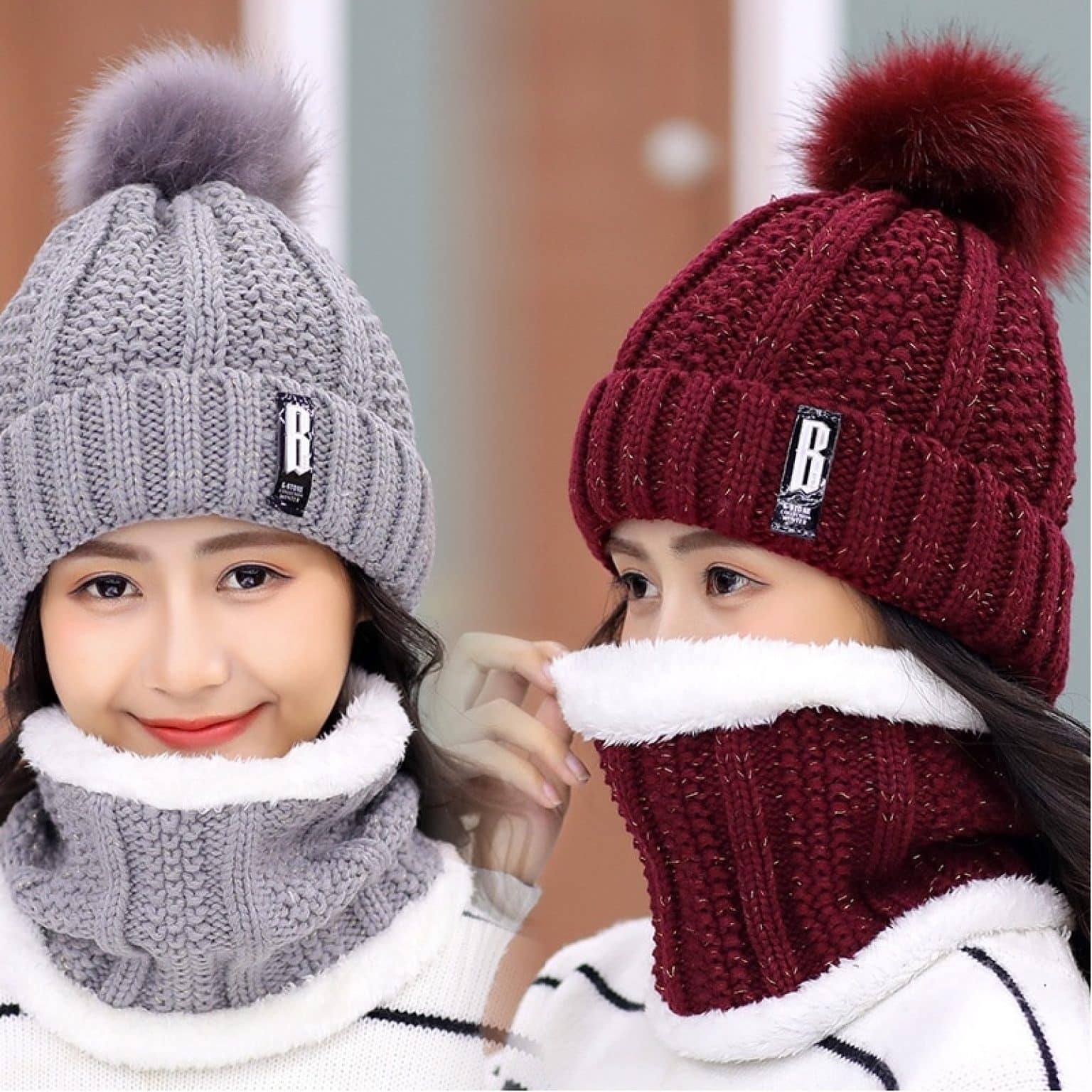Pom Pom Beanie