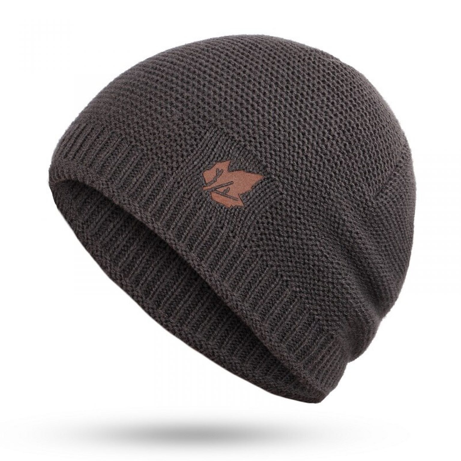 Mapple Leaf Beanie Gray