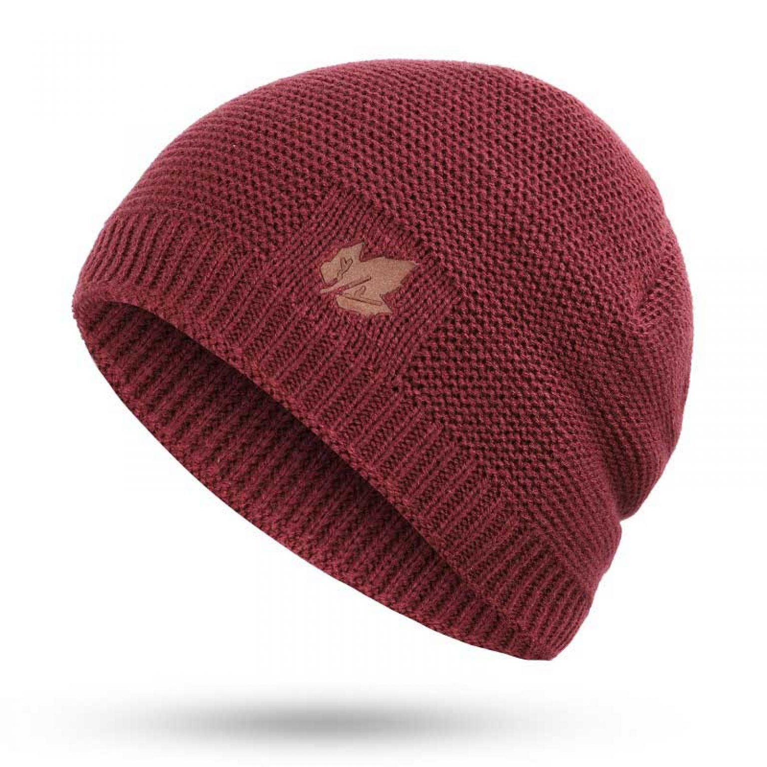 Mapple Leaf Beanie Red