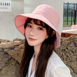 Pink Bucket Hat For Women