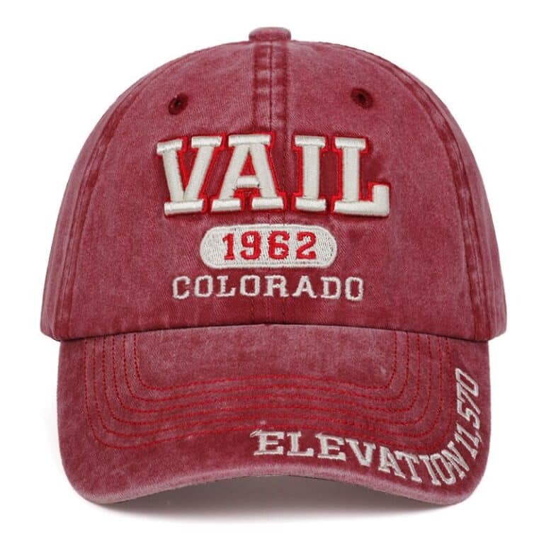 Vail Baseball Cap Colorado Cap Inspiring Hats