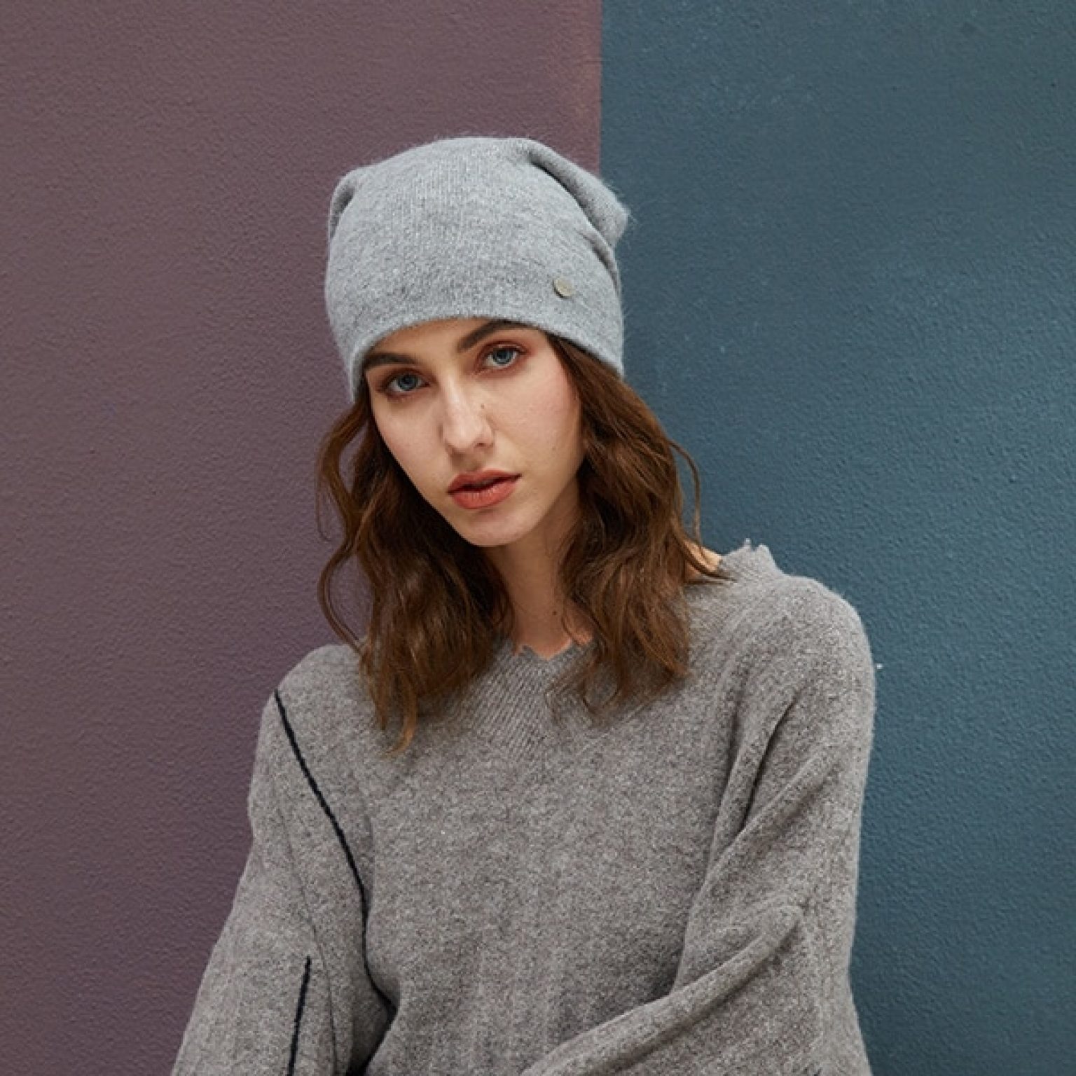 Winter Hat For Women Gray