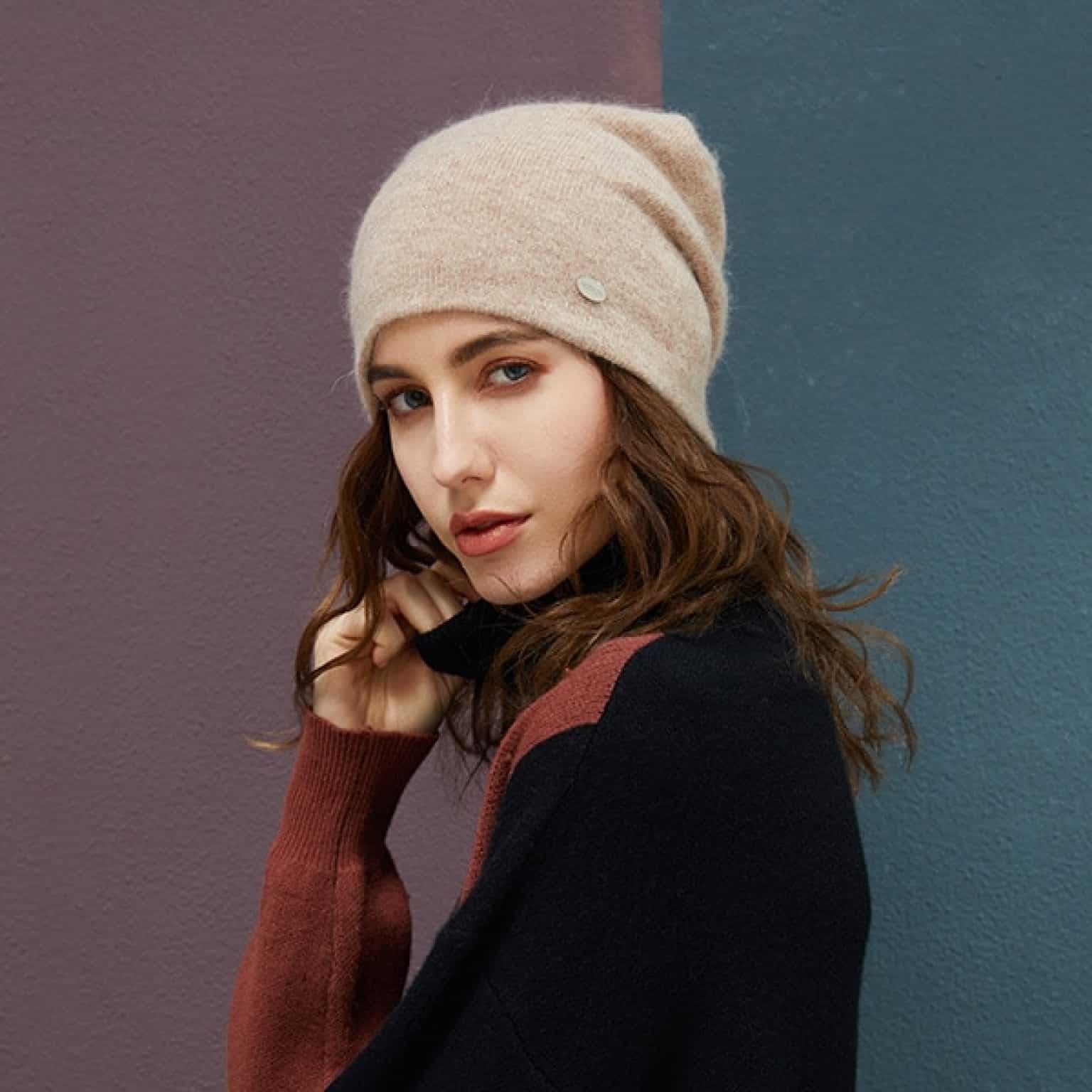 Winter Hat For Women Khaki
