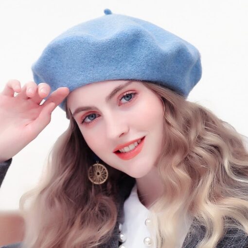 Wool Beret Hat