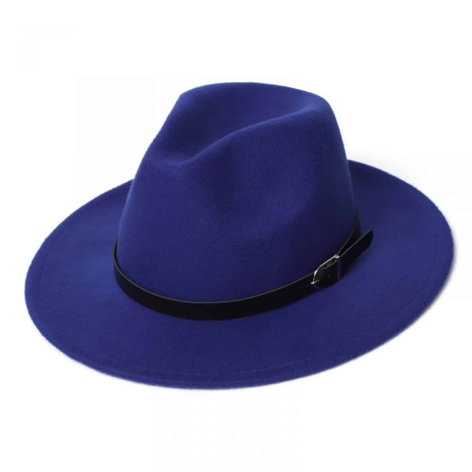 Trilby Hat Purple