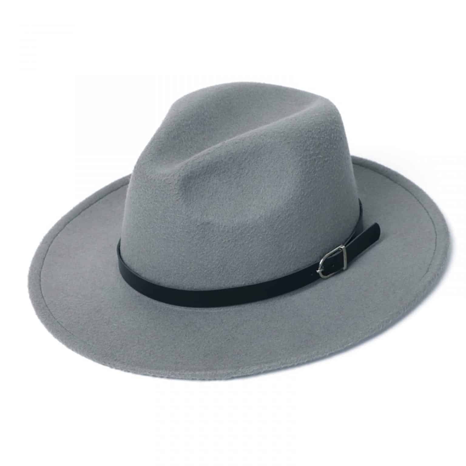 Trilby Hat Gray