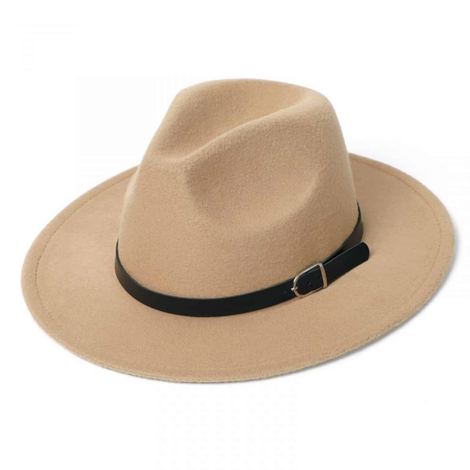 Trilby Hat Beige