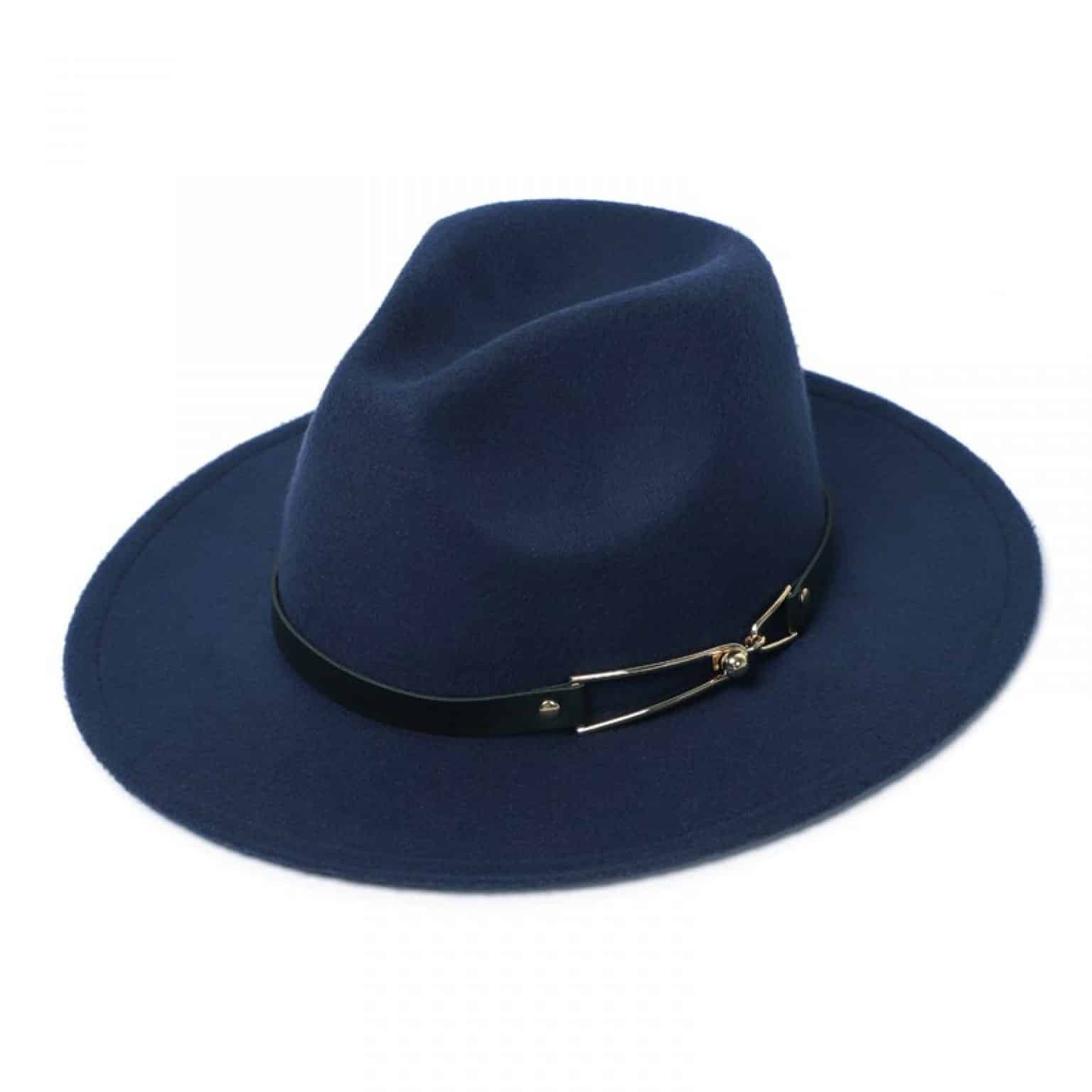 Wool Felt Hat Navy