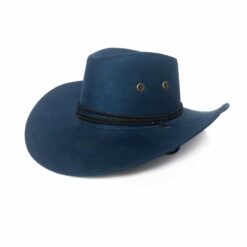 Wide Brim Cowboy Hat Navy