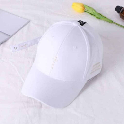 Cross Hat White