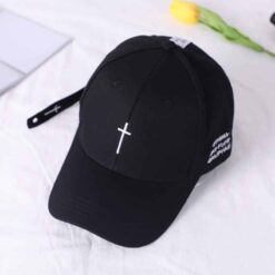 Cross Hat Black