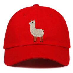 Alpaca Hat Red