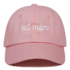 Cat Mom Hat Pink