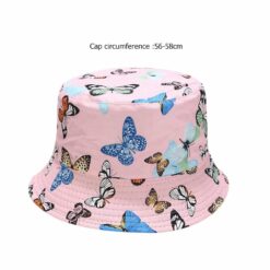 Colorful butterfly bucket hat 5