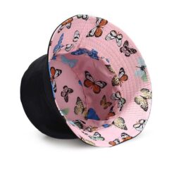 Colorful butterfly bucket hat 6