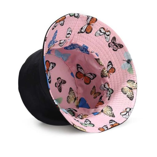 Colorful butterfly bucket hat 6