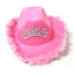 Pink Cowgirl Hat For women
